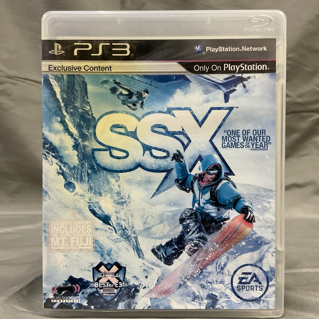 แผ่นแท้ [PS3] SSX (Zone 3 Asia) (BCAS-50445)