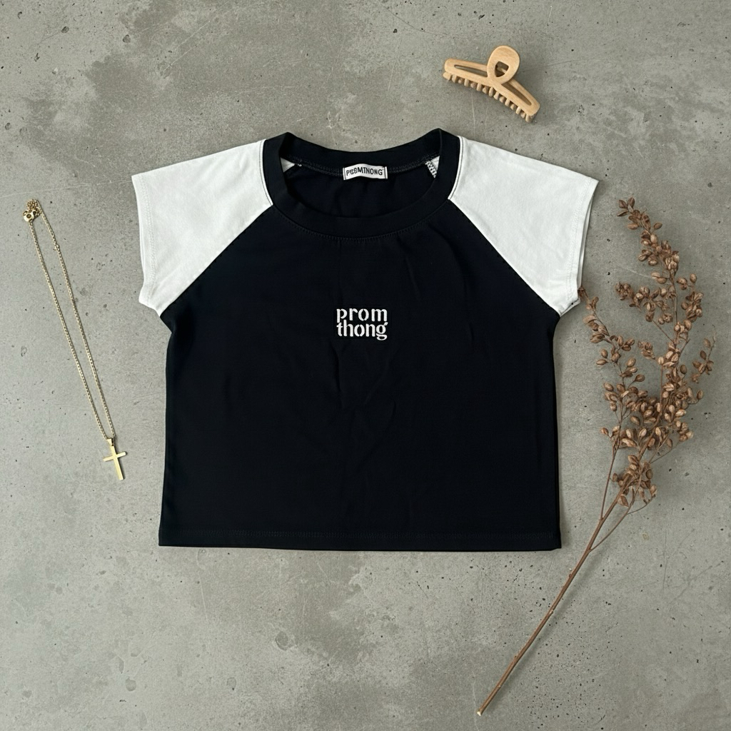เสื้อครอกแขนสั้น Promthong มือสอง