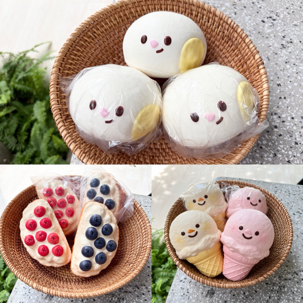 พร้อมส่ง 🚚Squishy🥴แท้ Lisa LBLD Bing 3ANและแบรนด์อื่นๆ มือ1