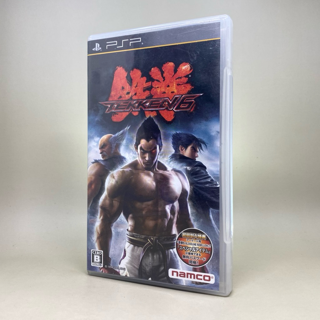 Tekken 6 (PSP) | Sony PlayStation Pocket | Zone 2 Japan | Japanese | ใช้งานปกติ