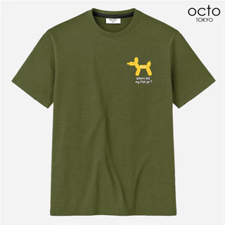 เสื้อยืด octoTOKYO ลาย My Fish | คอกลม แขนสั้น ผ้า Cotton 100% ใส่สบาย
