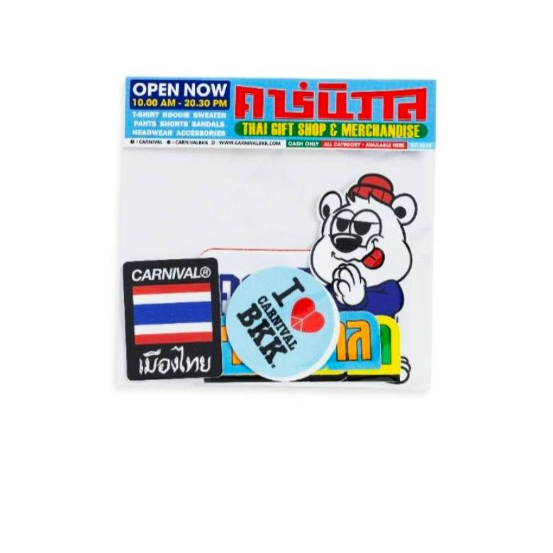 [ ของแท้ ] สติ๊กเกอร์ Carnival “VERY THAI” Collection Sticker ของใหม่ พร้อมส่ง