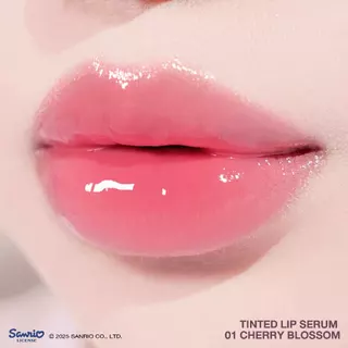 CHARMISS BLOOMING HEART TINTED LIP SERUM 8 g เซรั่มกลอสหัวโดนัท สุดน่ารัก พร้อมพวงกุญแจตุ๊กตา ความชุ่มชื้นและบำรุง