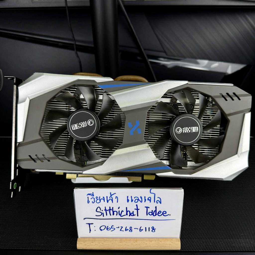 GALAX GTX 1060 OC 6GB GDDR5 192 BIT (มือสองสภาพนางฟ้า)