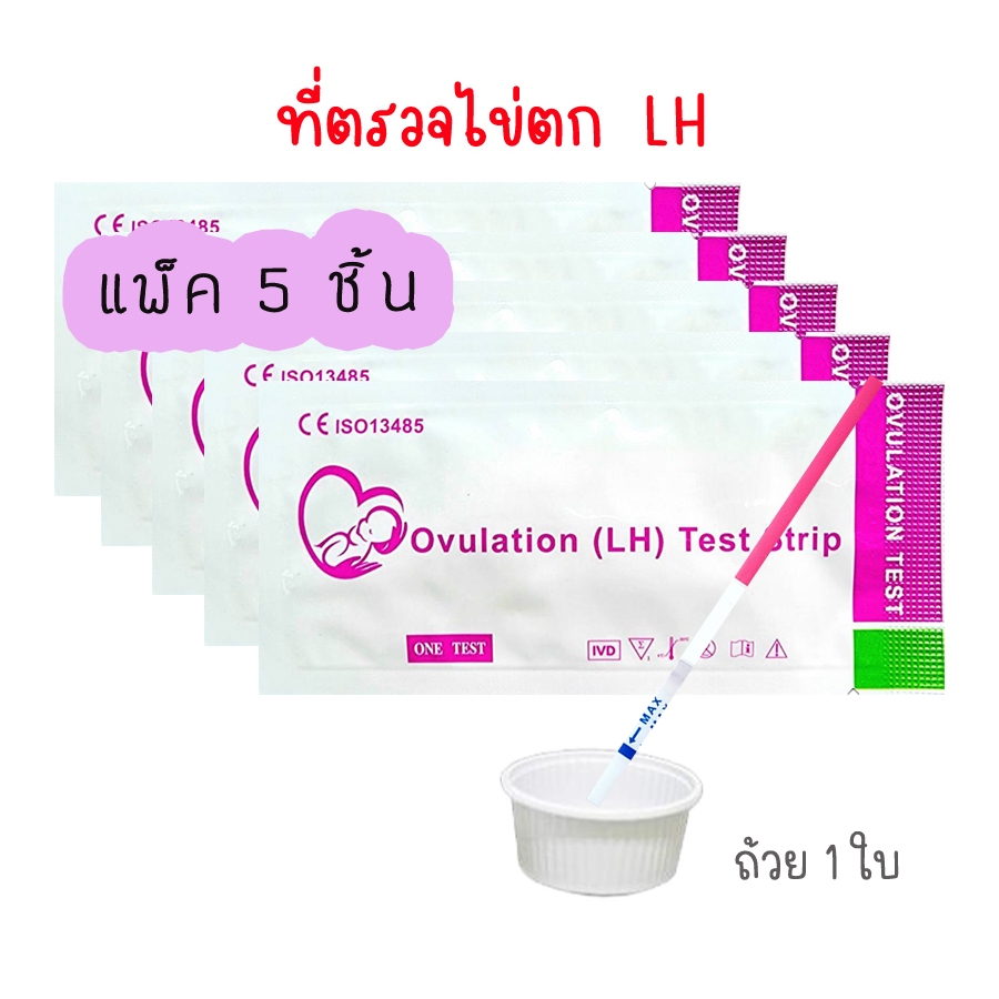 💜 ที่ตรวจไข่ตก หาวันตกไข่ LH (10/15/20) ❌ไม่ระบุชื่อสินค้าบนกล่อง❌