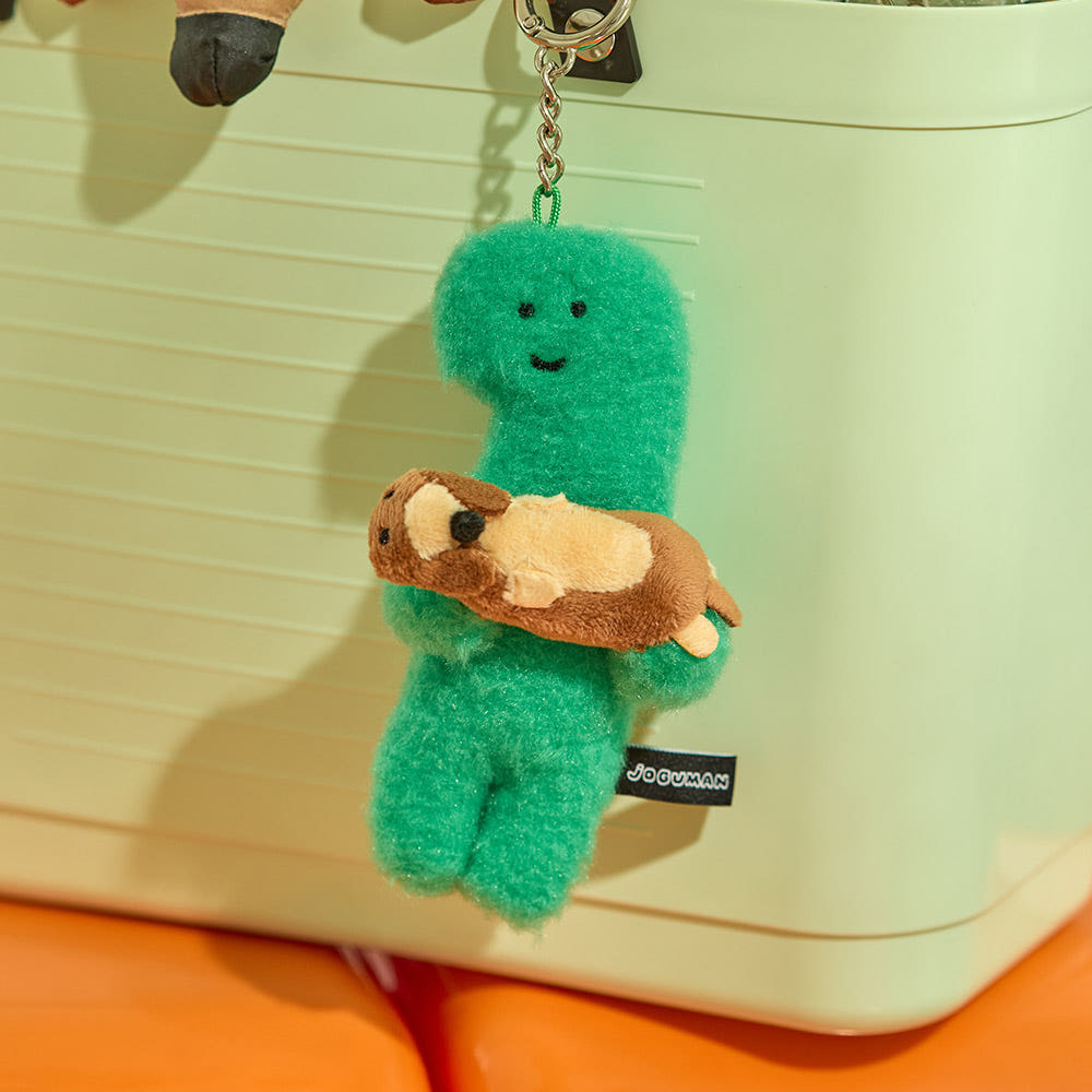 ( พร้อมส่ง ) Joguman Brachio & Woody Throw Away Plush Keychain พวงกุญแจตุ๊กตา