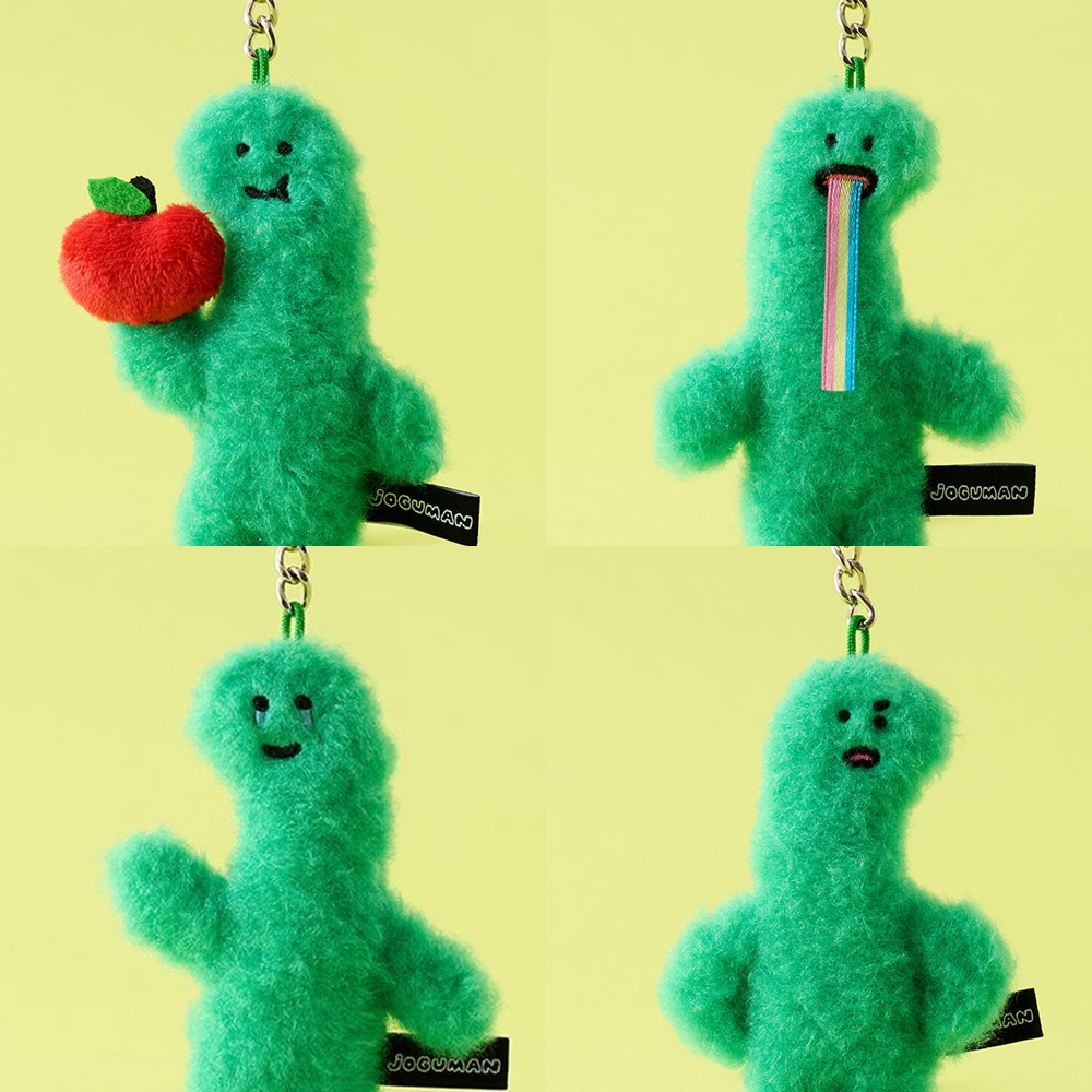 ( พร้อมส่ง ) Joguman Brachio PARADOX Mini Plush Face Keychain พวงกุญแจตุ๊กตาจิ๋ว