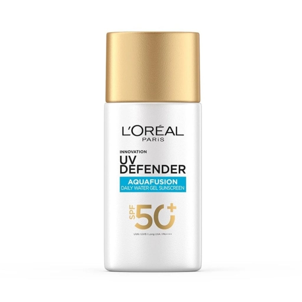 [พร้อมส่ง] L'Oreal Paris UV Defender Aquafusion Daily Water Gel Sunscreen SPF 50+ PA++++ 50 Ml.