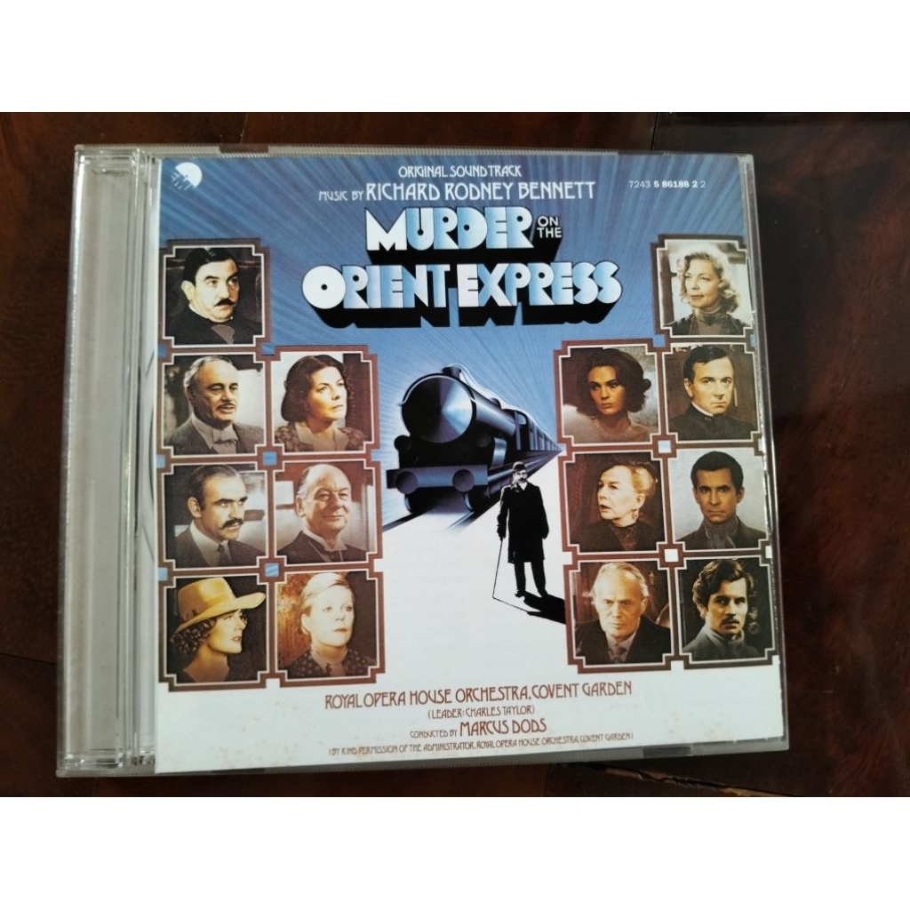 ซีดีเพลง cd music Sir Richard Rodney Bennett  Murder On The Orient Express • Lady Caroline Lamb มือส