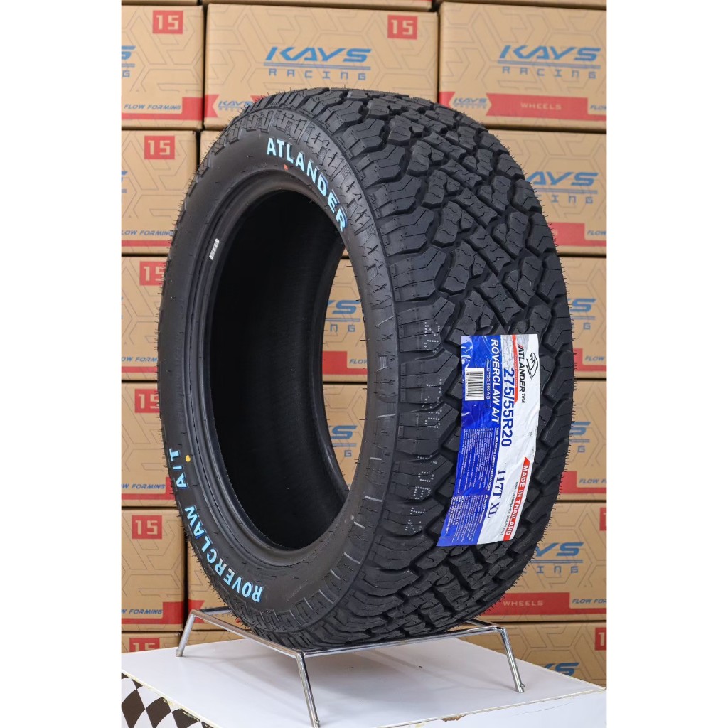 ยางขอบ20 275 55R20 ปี 25 ATLANDER รุ่น ROVERCLAW AT ยางไทย