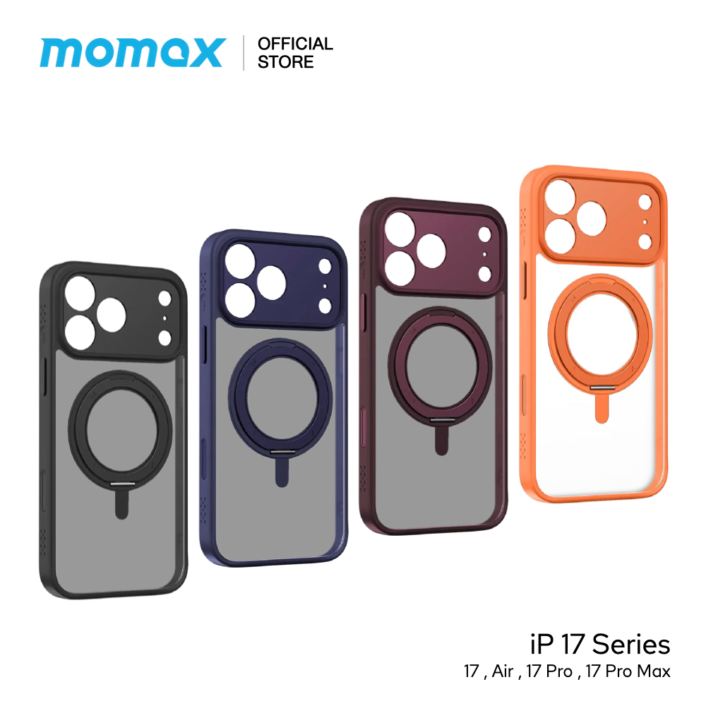 MOMAX เคสกันกระแทก CaseFORM Roller Magnetic Case ใช้สำหรับ iPhone 17 Series
