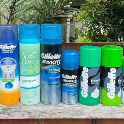 โฟมโกนหนวด 200มิล ยิลเล็ตต์ Gillette Foamy Shaving Foam หลายสูตรให้เลือก