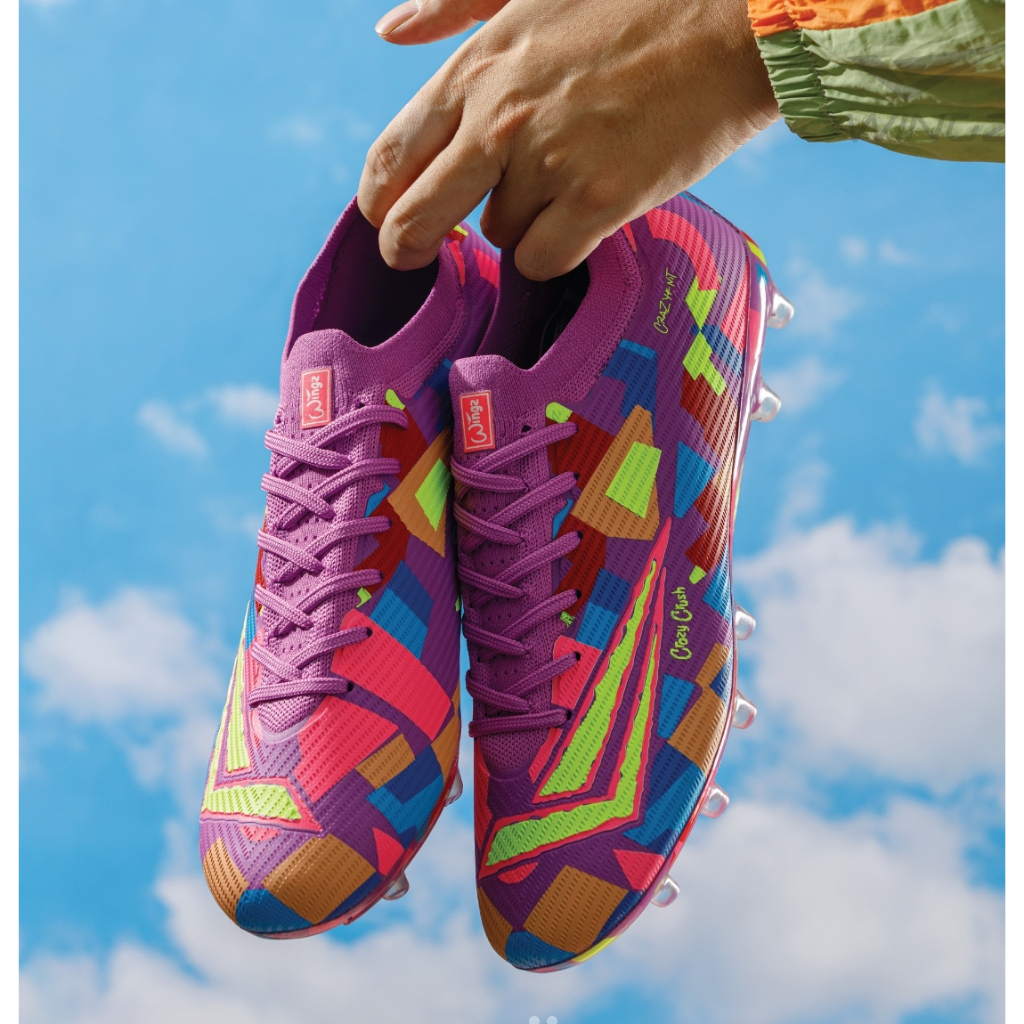 รองเท้าฟุตบอล Wingz รุ่น Crazy Crush ตัวท็อป(มีเชือก)