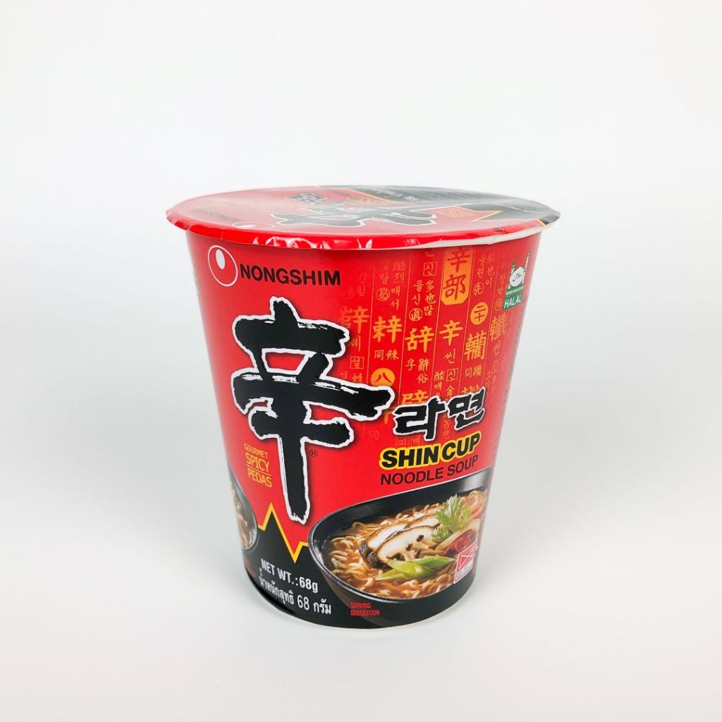 ชิน คัพ 68g 1 ลัง 12 ถ้วย Nongshim Shin ramyun Cup รูปที่ 6