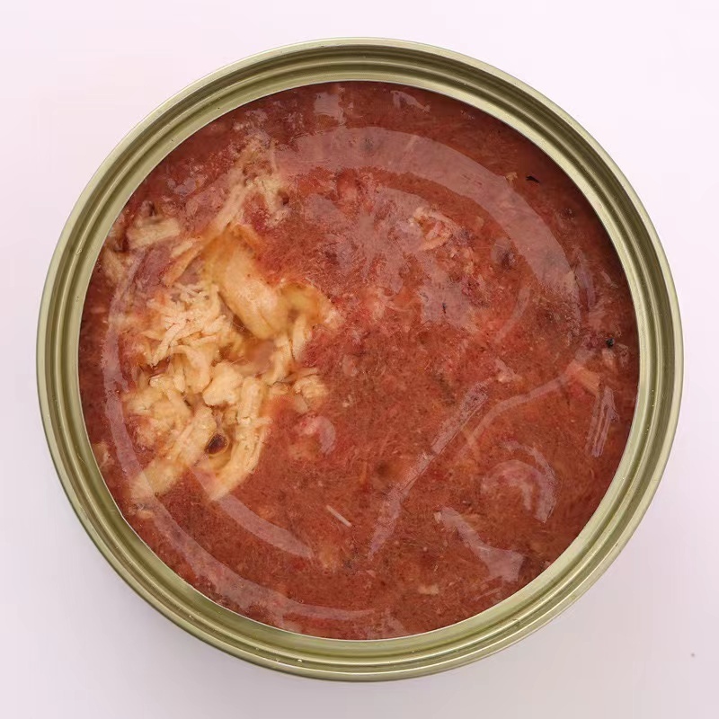 อาหารเปียกแมว ปลาแซลมอน/ไก่เลือกรสได้ ขนาด 85กรัม กระป๋องเปลือยเกรดส่งออก - รูปที่ 4