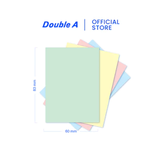 Double A Mini Box กระดาษโน้ต Baan Maew Maew เนื้อในคละ 4 สี จำหน่าย 1 ชิ้น