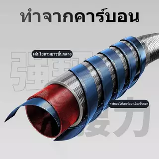 คันเบ็ด คาร์บอนไฟเบอร์สีเทาไล่ระดับ คันเบ็ดแบบจับเดียวออกแบบมาเป็นชิ้นเดียว ความยาว 1.8 เมตร/2.1 เมตร คันสปิน ML