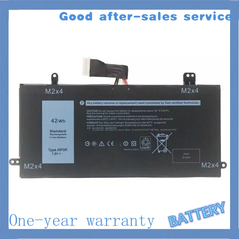 แบตเตอรี่แล็ปท็อป J0PGR สำหรับ Dell Latitude 12 5285 5290 2-in-1 T17G 0J0PGR JOPGR 1WND8 X16TW 0X16T