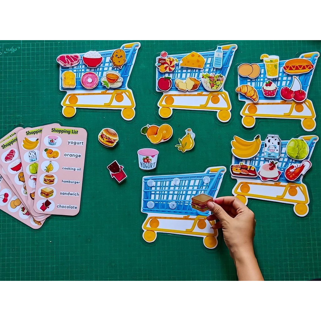 Shopping Cart Game For Kids