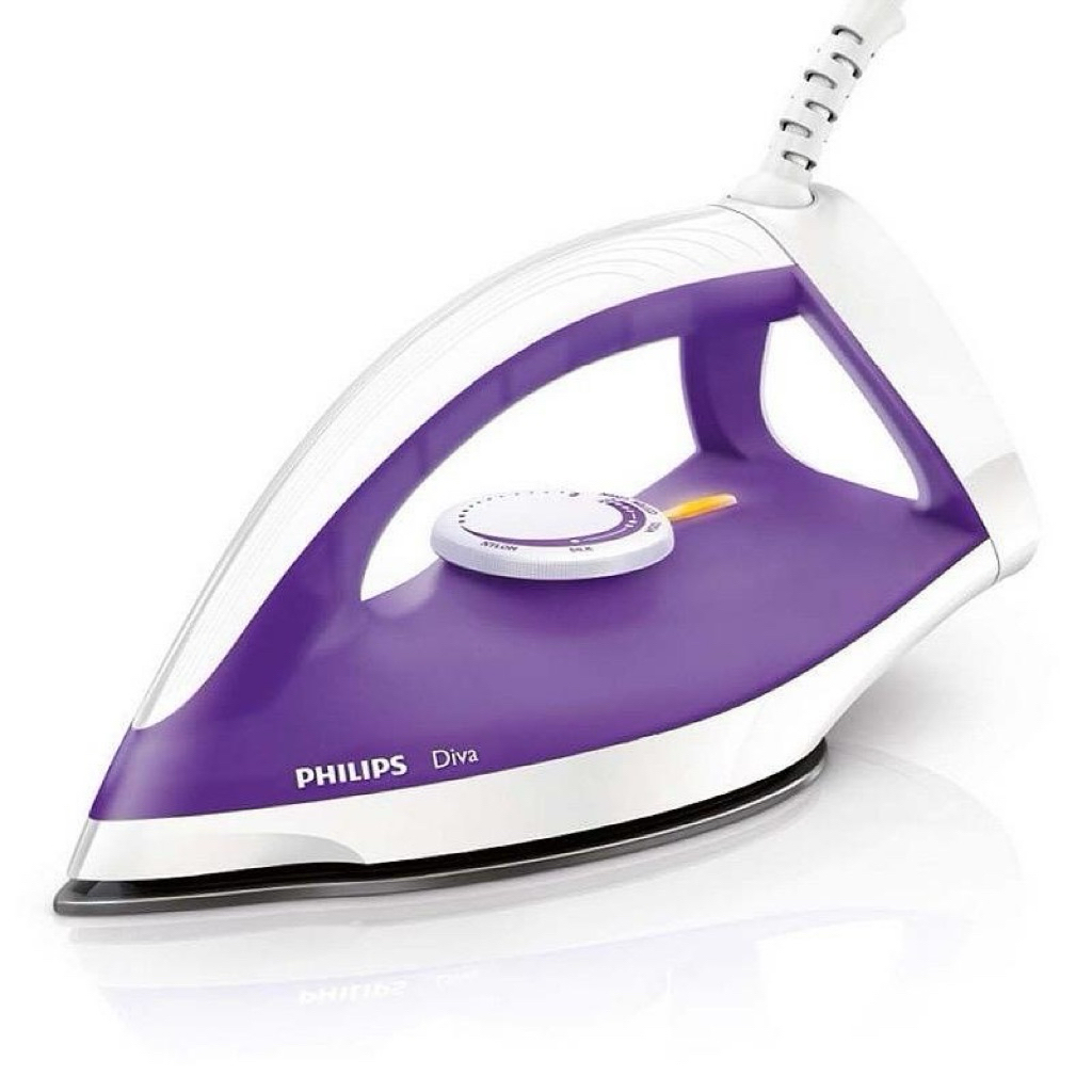 Philips เตารีดแห้ง รุ่น GC122/30 กำลังไฟ 1,200 วัตต์ น้ำหนักเบา ใช้งานง่าย ป้องกันการไหม้