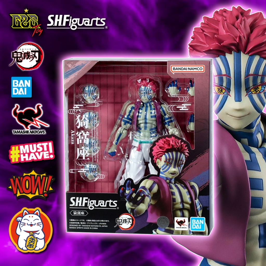 S.H.Figuarts Akaza จาก Demon Slayer Kimetsu no Yaiba