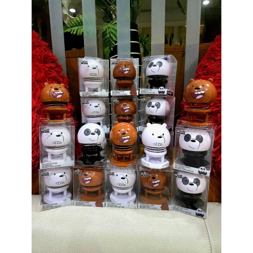 ตุ๊กตาติดหน้ารถ แก๊งสามหมีตัวป่วน We Bare Bears ตุ๊กตาโมเดลminisoแท้ ตุ๊กตาหมี ตุ๊กตาหน้ารถ ตุ๊กตาหัวโยก ของตกแต่งรถยนต์ - รูปที่ 6