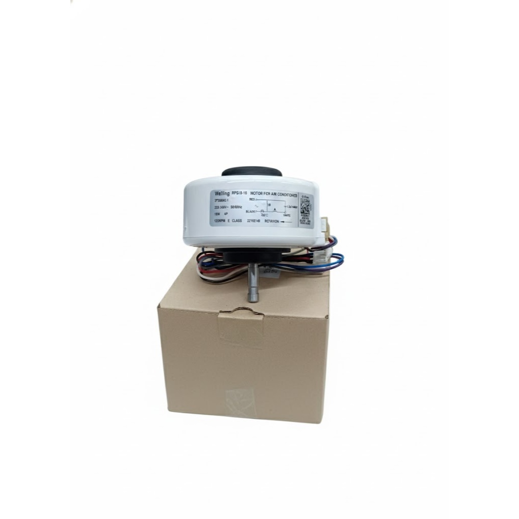 มอเตอร์คอล์ยเย็นไดกิ้นไฟAC 18w :โอเคอะไหล่แอร์