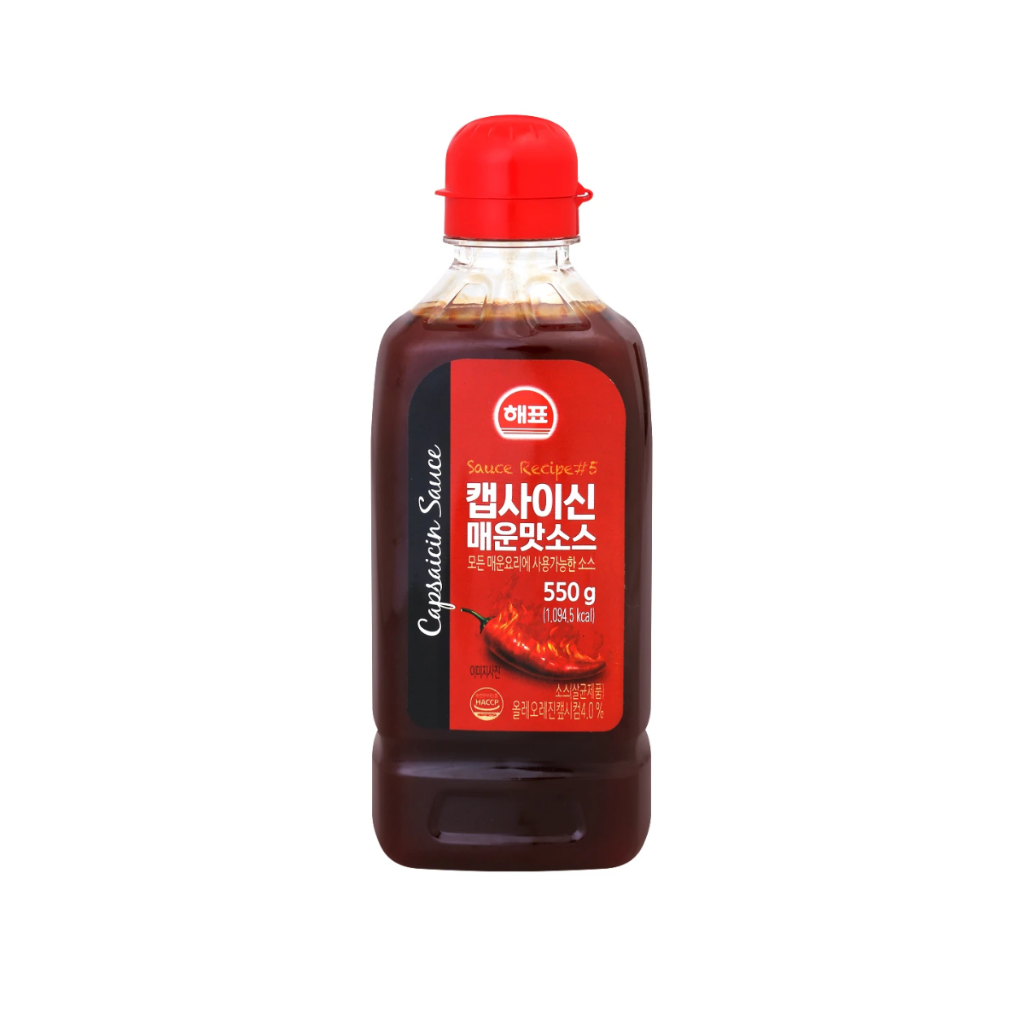 ซอสพริกเผ็ดแคปไซซินเกาหลี  캡사이신소스-청우 Capsaicin Super Hot & Spicy Sauce 550g – Cheongwoo พร้อมส่ง ราคา ถูกที่สุด ดีลบีเคเค แกลเลอรีภาพที่ 4