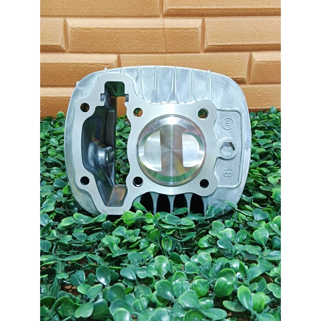 ชุดเสื้อลูก W110i 2021 K1M ลูก53มิลสลัก13 (S) พร้อมปาดหัวหลบวาล์ว ทรงหัวนูนนิดนึ่ง วาล์ว26/22,27/23 ใส่ชักเดิม - รูปที่ 3