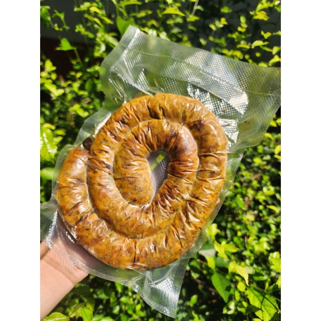 ไส้อั่วหมูเชียงใหม่​ สมุนไพร​สูตรดั้งเดิม​ รสกลางทานง่าย​ ทำสดใหม่วันต่อวัน