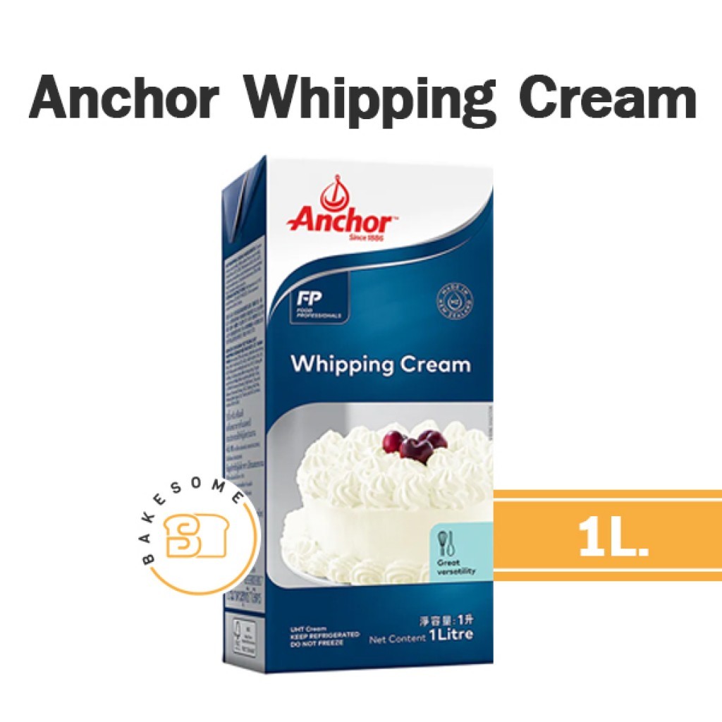 ***ส่งด่วน*** แองเคอร์ วิปปิ้งครีม Anchor Whipping Cream 1 ลิตร แองเคอร์