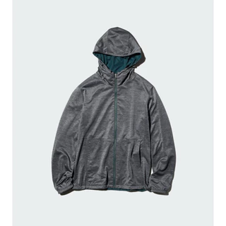!!เสื้อฮุ้ดผู้ชาย ใส่ได้ 2 ด้าน Uniqlo Reversible Parka (ใช้ CCBลด25% หรือโค้ดส่วนลด20%ได้นะ)