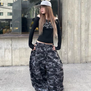 (Zanvis )Baggy sweatpants กางเกงขายาวผ้าวอร์มยืด S-2XLใส่ได้
