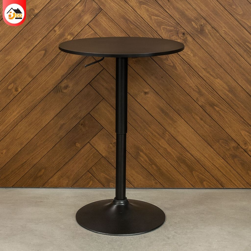 สามารถหมุนได้ 360°โต๊ะบาร์ โต๊ะกลมยกได้ 83-106cm ขาแข็งแรงทนนาน คุณภาพส่งออก รับประกันสินค้า ส่งไว - รูปที่ 5