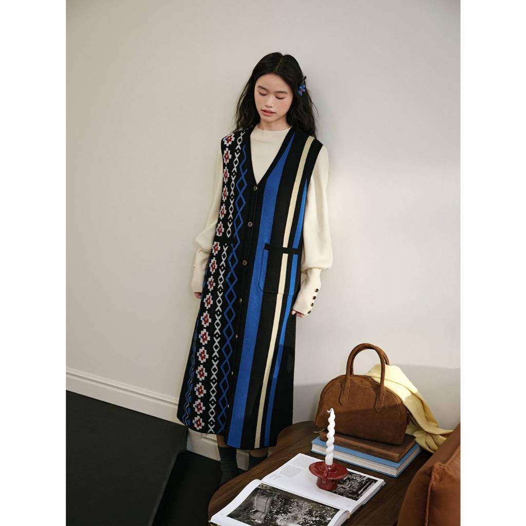 [Preorder] KUOSE : Sleeveless Knit Dress