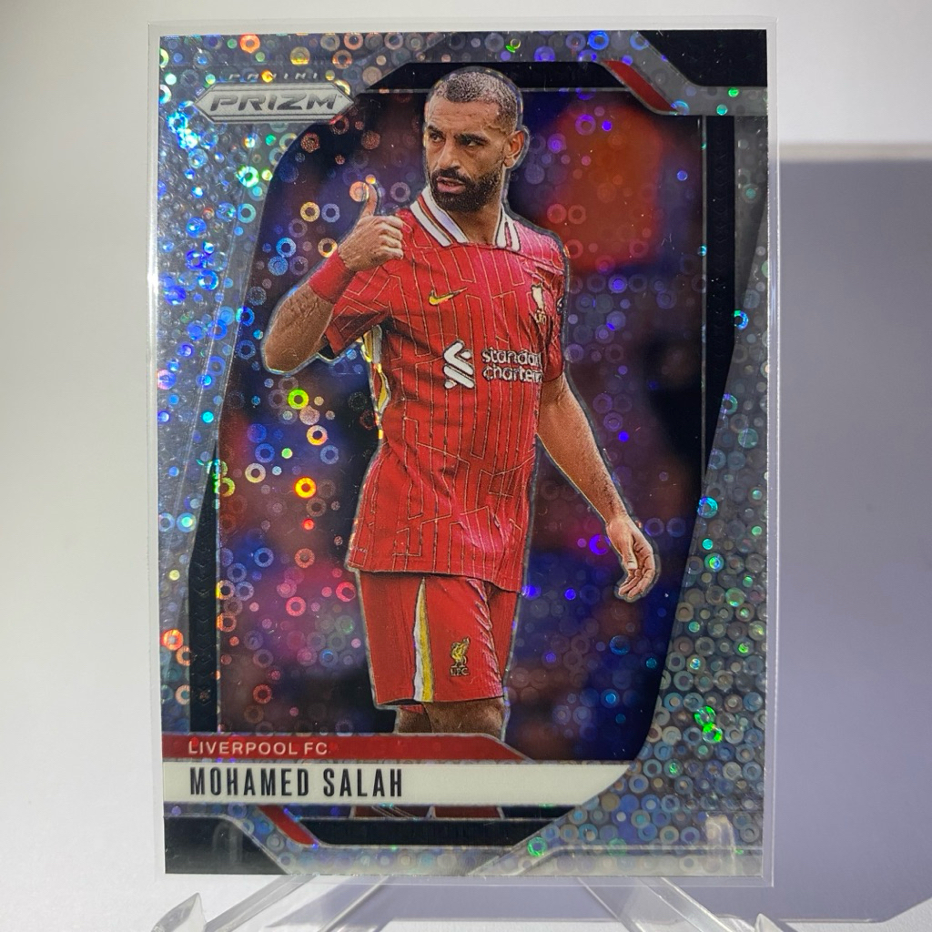 การ์ดนักฟุตบอล MOHAMED SALAH, (PRIZM), LIVERPOOL, PANINI PRIZM 2025