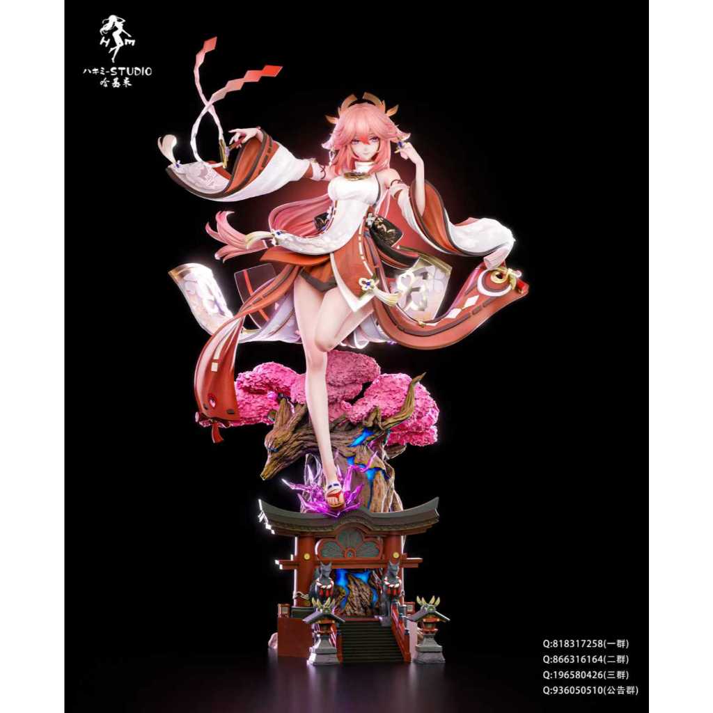 พรีออเดอร์ Hakimi studio Raiden Shogun & Yae Miko (A ver.) | Genshin Impact