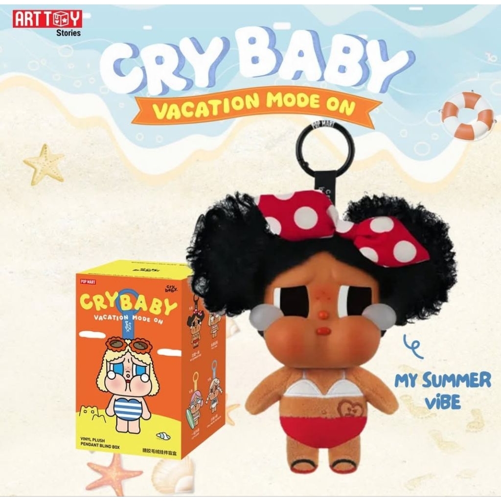 พร้อมส่งด่วนในไทย 31/10🇹🇭🌟Crybaby Vocation Mode on พวงกุญแจห้อยกระเป๋า