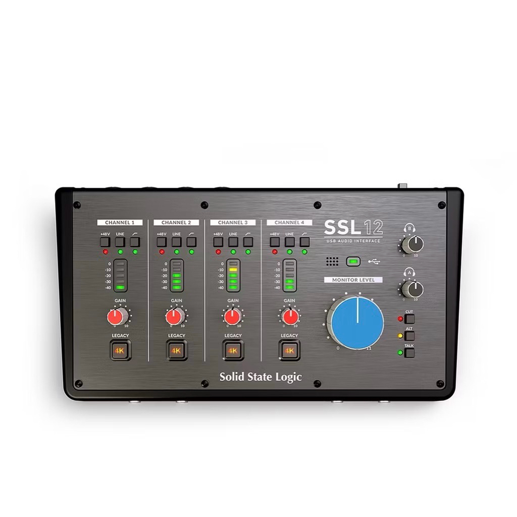 (สภาพใหม่ 99% ไร้ตำหนิ) Solid State Logic SSL12 ออดิโออินเตอร์เฟส Audio Interface SSL 12