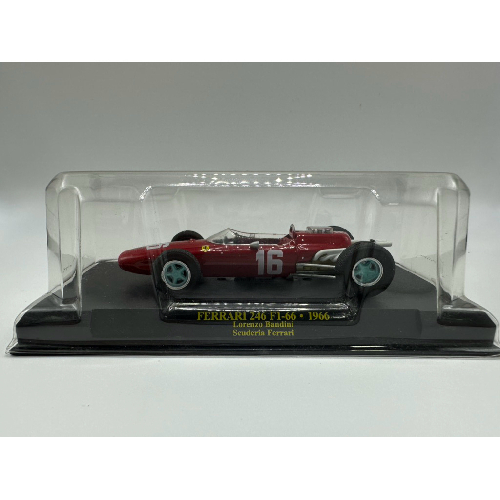 F1 Ferrari 246 F1 66 1966 Lorenzo Bandini " Scale 1/43
