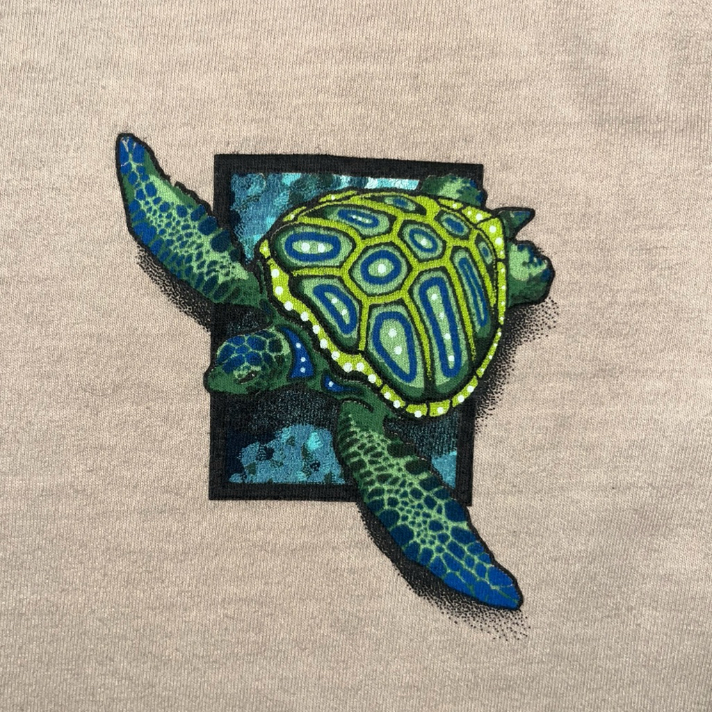 Crazy Shirts Hawaii Original – Kauai Sea Turtle Graphic Tee Price