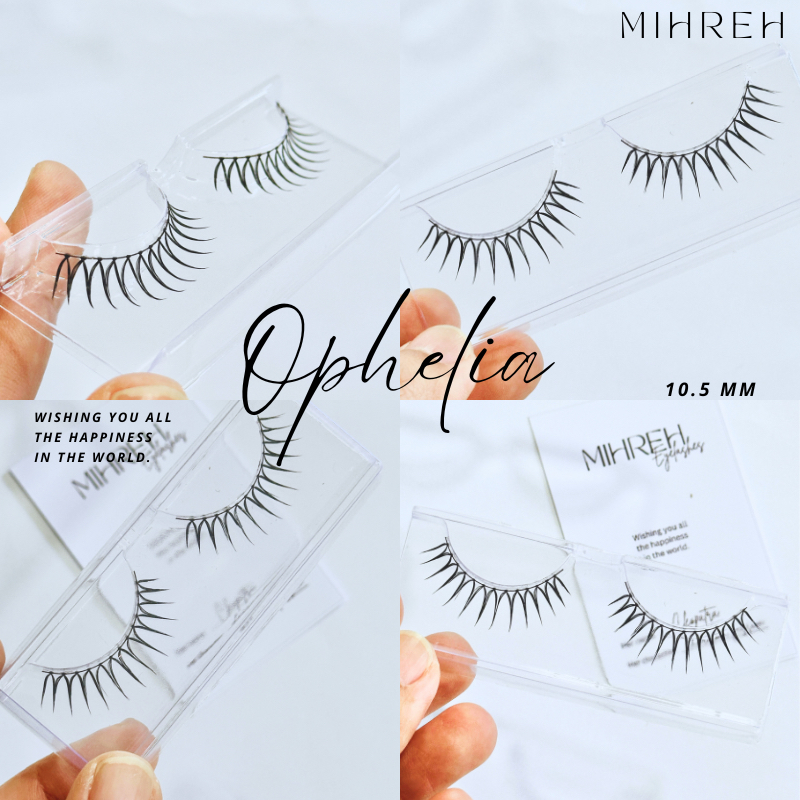 [พร้อมส่ง] Ophelia 10.5mm – Mihreh Shakespeare’s heroines Premium eyelash ขนตาปลอมแบบจับช่อ hand made สไตล์เกาหลี ราคา ถูกที่สุด ดีลบีเคเค