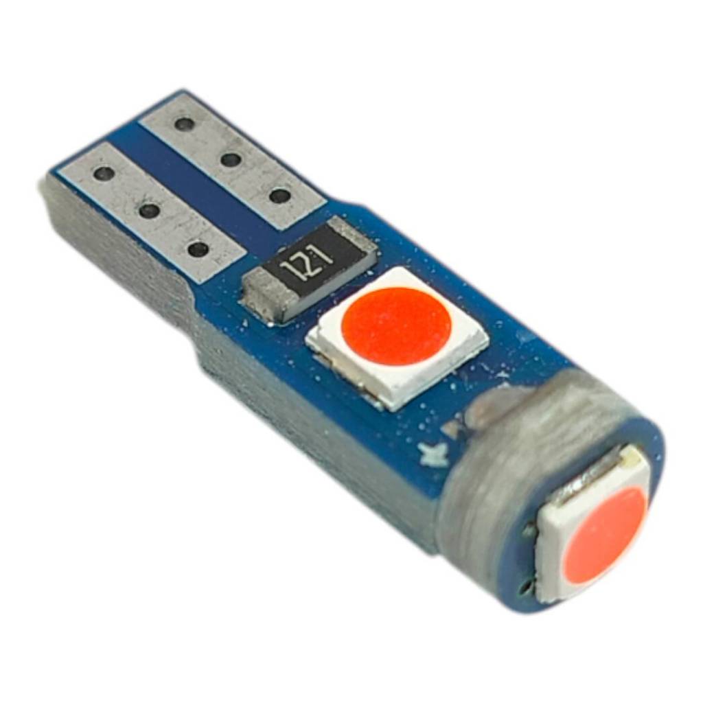 1หลอด LED T5  12v 1.2w หลอดไฟหน้าปัดรถยนต์ หลอดไฟบอกตำแหน่งเกียร์