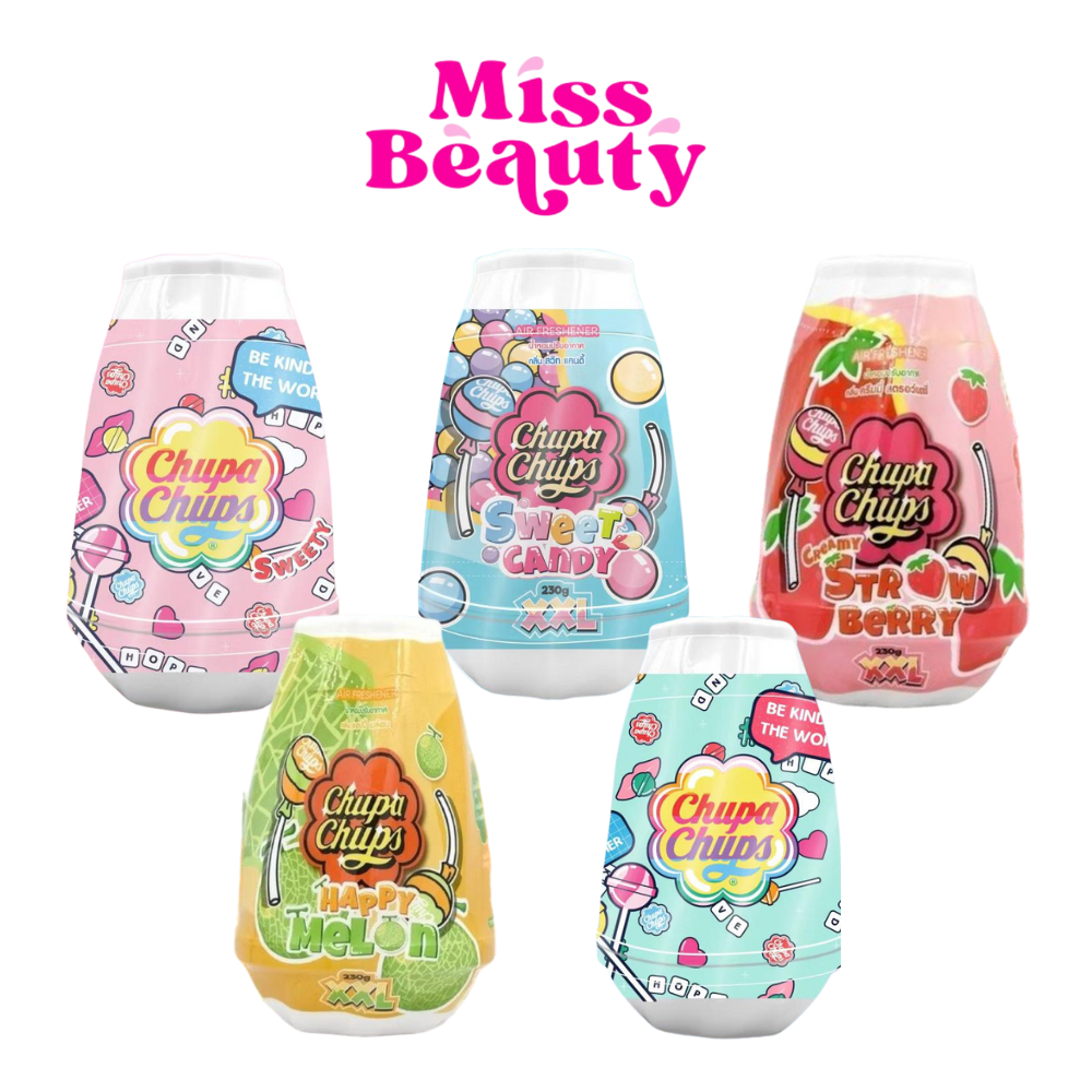 FreshTime X Chupa Chups เฟรชไทม์ จูปาจุ๊ปส์ เจลหอมปรับอากาศ น้ำหอมปรับอากาศ น้ำหอมดับกลิ่น 230 กรัม