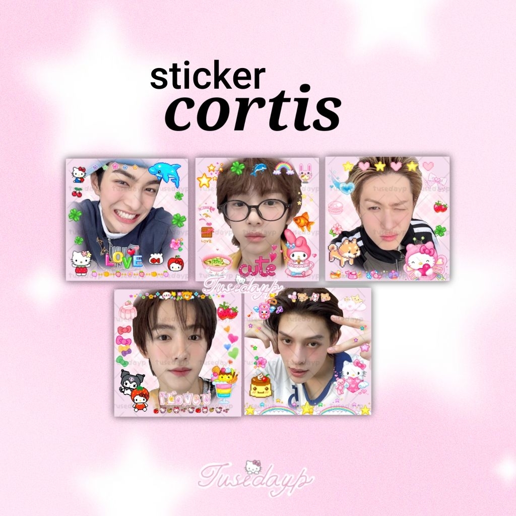 สติ๊กเกอร์ Cortis 30ชิ้น