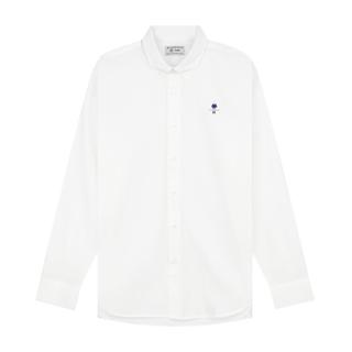 GIORDANO เสื้อเชิ้ตผู้ชาย Men's Slim Oxford Shirts 01045043