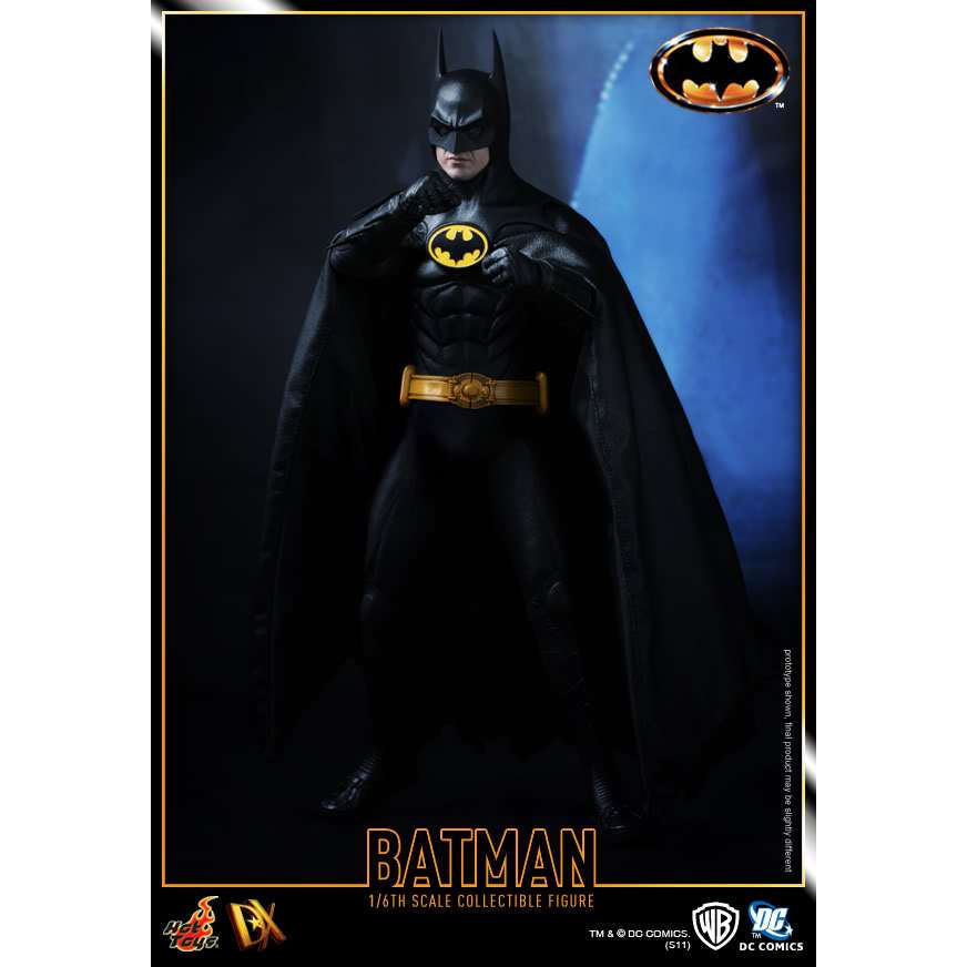 Hot Toys DX09 Batman 1989 - Batman 1/6 มือสอง ของครบ สภาพดี DC **พร้อมส่ง**