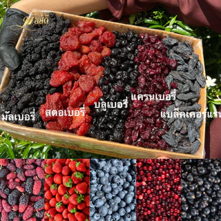 เบอรี่ครันซ์ ผลไม้ตระกูลเบอรี่ 5 ชนิด ส่งฟรี