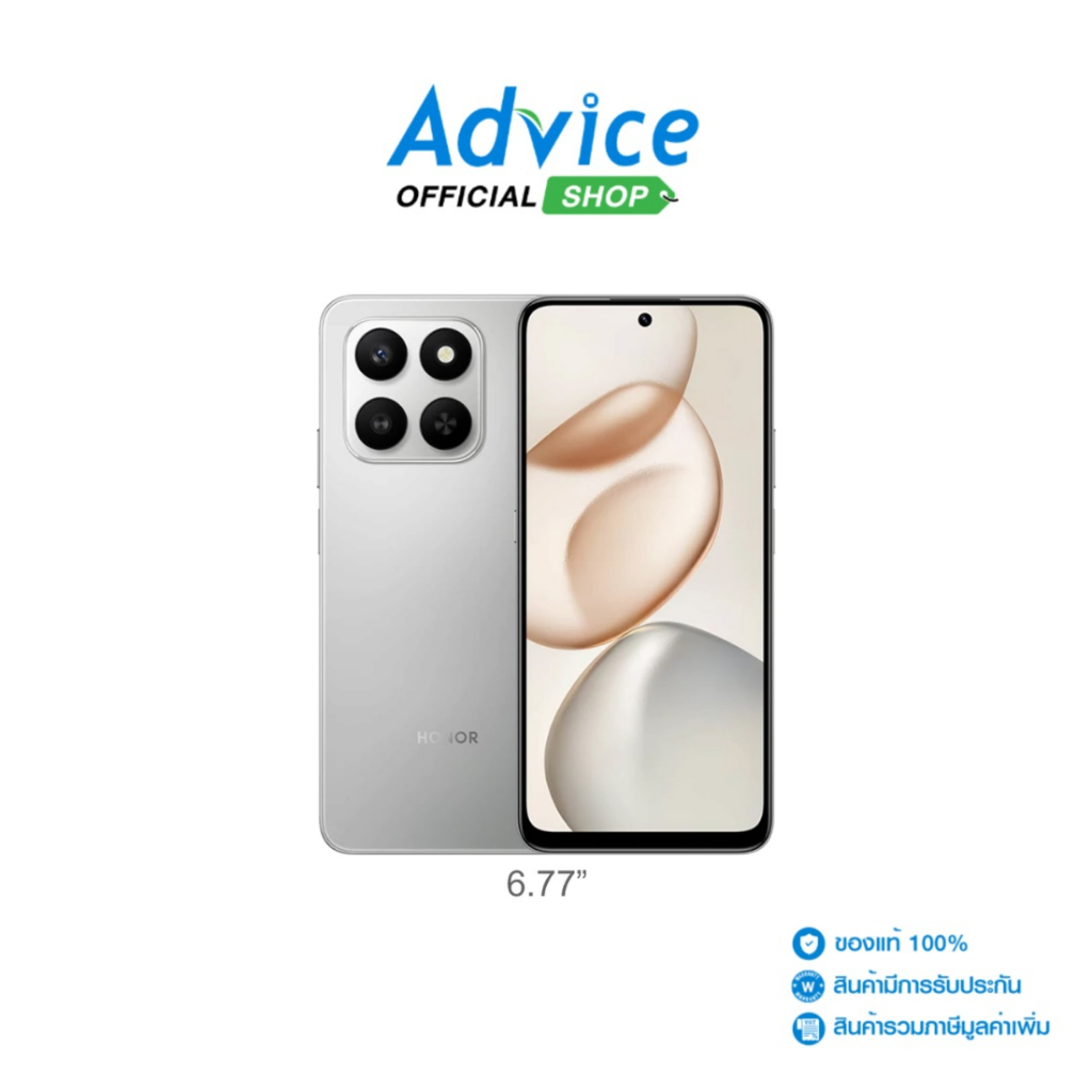 HONOR X7D 5G (8+256GB) Meteor Silver - A0175766