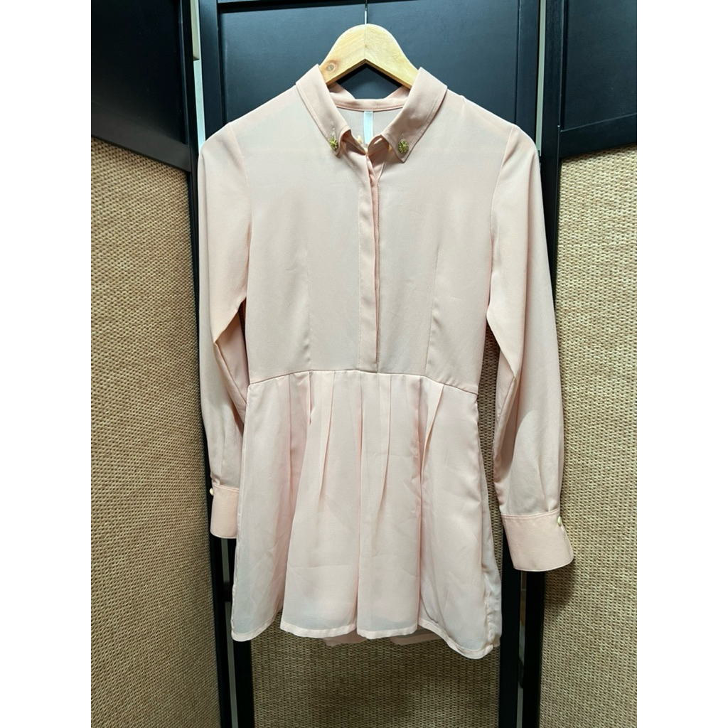 มือสอง❗️มินิเดรสชีฟอง Landmee แท้✨